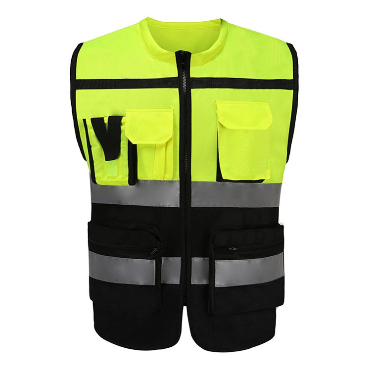 Traffic Sanitation Inspection Reflective Safety Vest